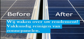 zonnepanelen reinigen